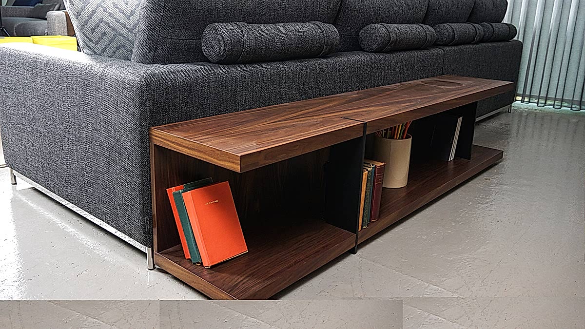 Woody Koltuk Arkası Kitaplık